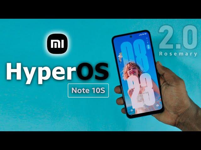 How To Install HyperOS 2 0 Redmi Note 10S | POCO M5S Rosemary - Secret | Dot SM