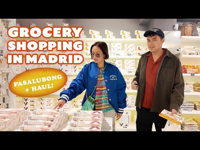 Spain Vlog: Grocery Shopping in Madrid + Haul | Laureen Uy