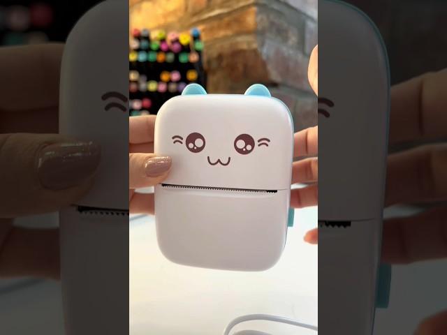 So satisfying this Mini Thermal Printer   Link In Bio ️ #viral #students #miniprinter