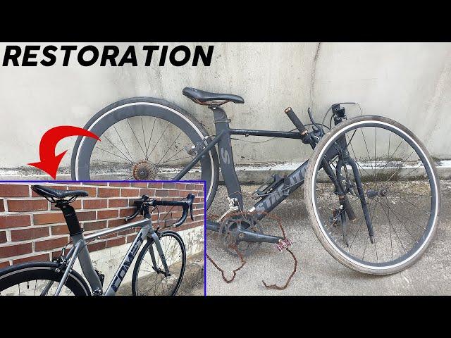 [SUB] JUNK BIKE RESTORATION - Shimano Claris Road Bicycle