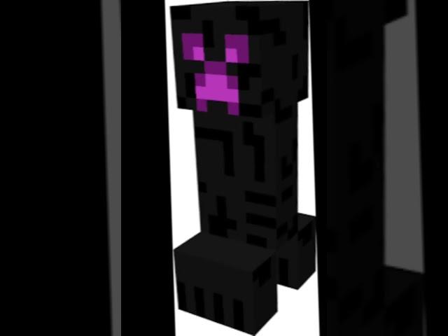 ender man & creeper minecraft  #minecraft #shorts