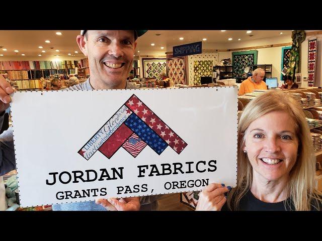 TOUR OUR COMPANY AT JORDAN FABRICS!!!