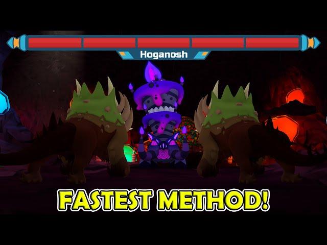 The FASTEST way to BEAT NIGHTMARE HOGANOSH RAID BOSS in Loomian Legacy!