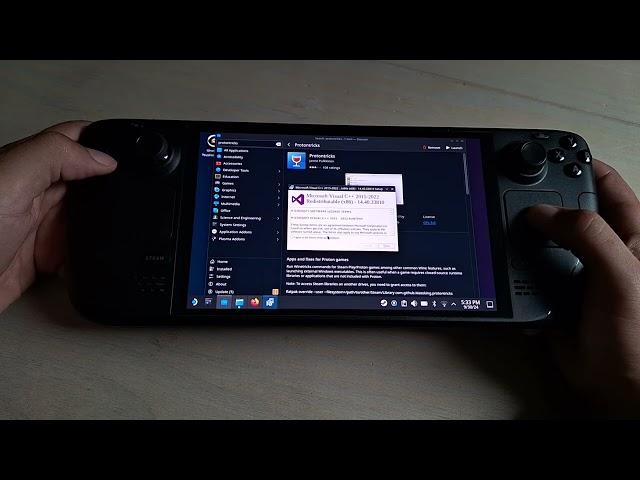 Steam Deck OLED / How To Fix Microsoft Visual C++ Runtime Error