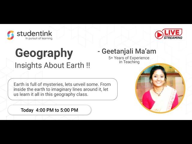 Geography - Insights About Earth !!