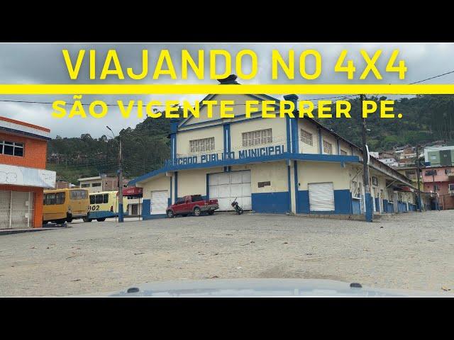 VIAJANDO NO 4X4  São Vicente Ferrer uma cidade da mata norte de Pernambuco.