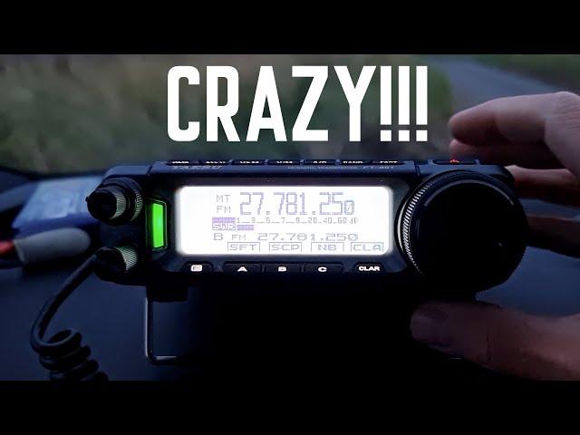 I TRIED CB RADIO FOR THE FIRST TIME IN 30 YEARS AND THIS HAPPENED!!!