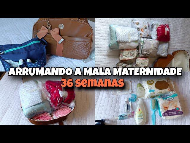 ORGANIZANDO A MALA MATERNIDADE DO BEBÊ PELO SUS|36 SEMANAS DE GESTAÇÃO #gravidez #gestante