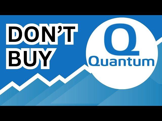 DON'T BUY Quantum Stock (Until You Watch This Analysis) #QMCO