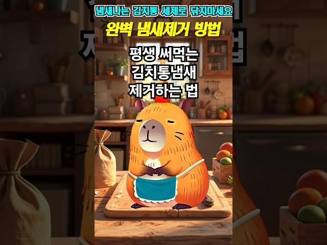 김치통 냄새제거는 이것으로! #김치통냄새제거법 #김치통얼룩#김치통세척 #김치통냄새빼는법#살림팁 #락스