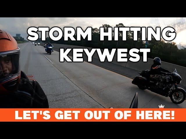 Our Key West Ride Got Stormy So We Turned Back | NEXT TIME FLORIDA