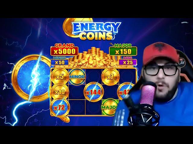 ENERGY COINS IMPAZZITA  ROTTA  HOLD AND WIN  TONY TUBO CASINO  SLOT ONLINE 