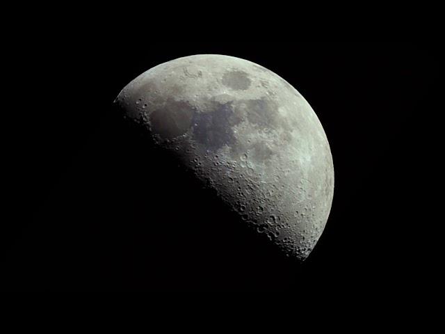 Moon phases time lapse