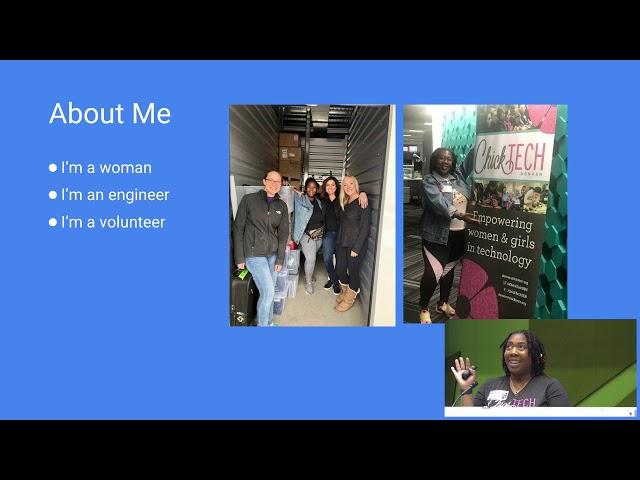 Yoallhiada Smith: Volunteering for a Non Profit Stem Organization, Creativity, Making a Difference