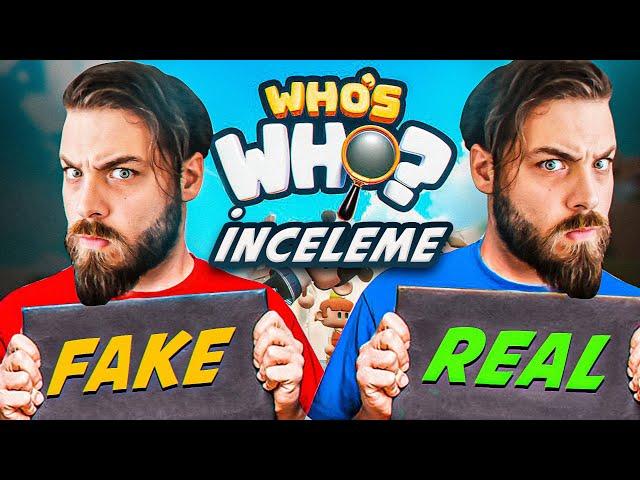 ELRAENN EKİP İLE WHO'S WHO ? İNCELEME | UÇAN TEKME