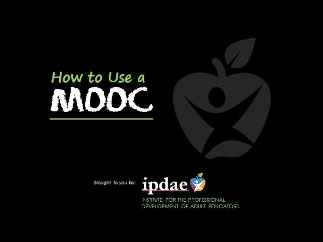 How to use a MOOC