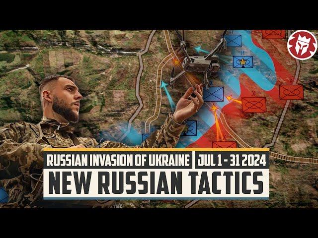 New Russian Tactics Before Ukrainian Attack on Kursk