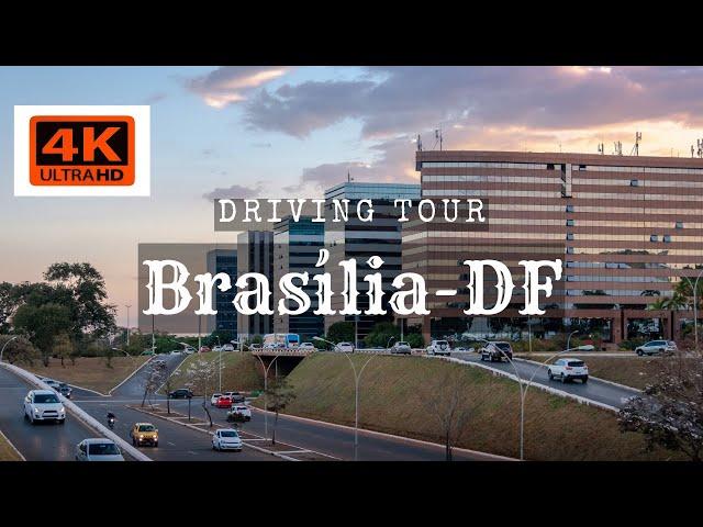 BRASÍLIA 4K - DRIVING TOUR - EIXO MONUMENTAL - Set/2023