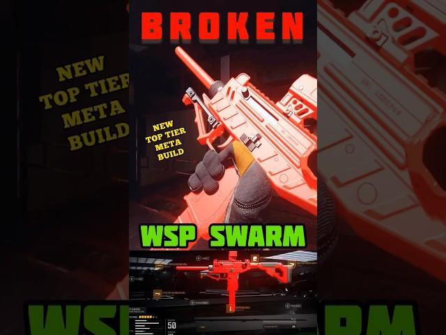 This WSP SWARM Build is BROKEN in WARZONE  | META | Best Class Setup | MW3 | COD #shorts #viral