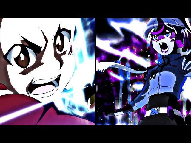 Valt vs Quadra (Legends Clash Z Season 5 EP 37) “Elemental Erruption! Universal Battle!”