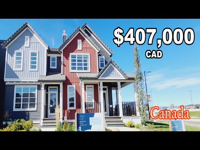 New Semi-Detached Home with Finished Basement in Airdrie, Alberta, Canada | Airdrie Houses |