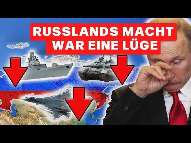 Der Mythos von Russlands mächtigem Militär zerstört