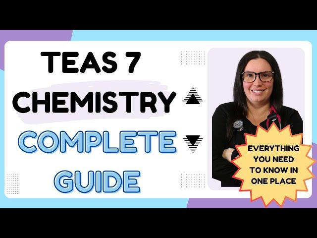 Comprehensive 2024 ATI TEAS 7 Science Chemistry Study Guide With Practice Questions