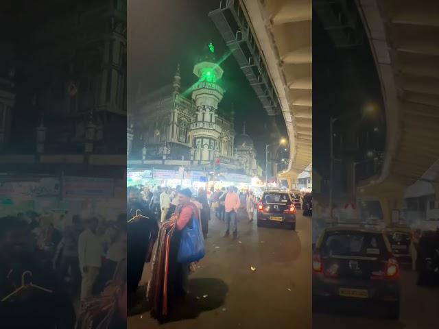 Ramzan Ki ronak Muhammad Ali Road Mumbai India Char Minar Masjid #trending #viral #travel #india