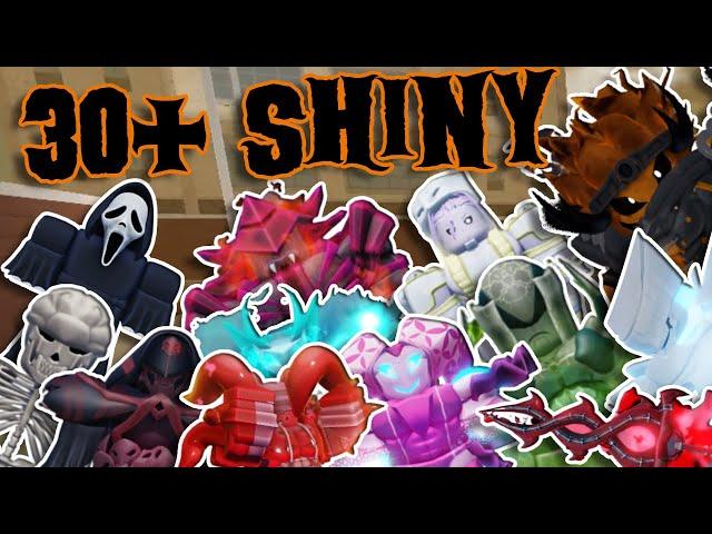 [YBA] 4 Minutes Of Me Getting Shiny During Halloween Update