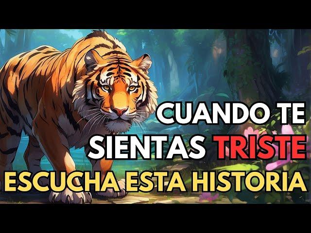 El Tigre TRISTE que enseño a Recuperar Motivacion  Cuento Budista del Tigre que supero la DEPRESION