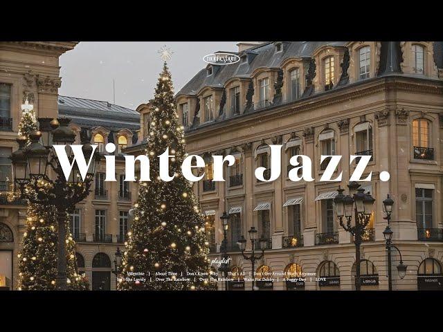 [Playlist] Smooth & Relaxing ver. Winter Jazz️Winter Jazz Music️Instrumental Background Music