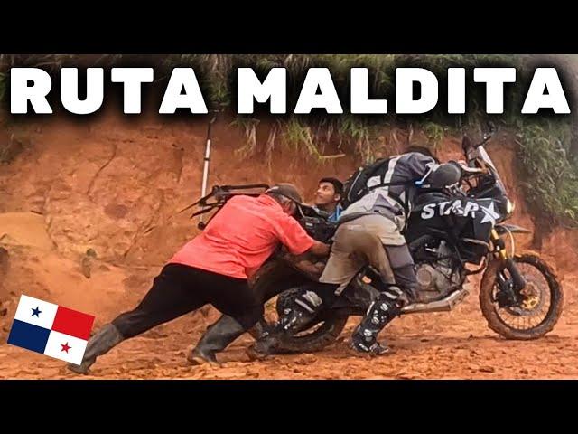 ️ La DIFÍCIL RUTA MALDITA de PANAMÁ   / Cap 117 / USHUAIA a ALASKA en MOTO TRIPLTEK