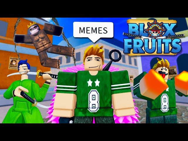 Roblox BLOX FRUITS Funny Moments #1 (MEMES)