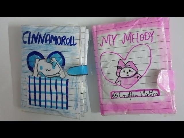 Sanrio Squishy Book Compilation (Cinnamoroll, MyMelody)Asmr/ Paper play