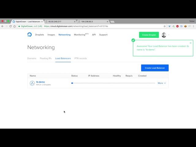 Introducing DigitalOcean Load Balancers