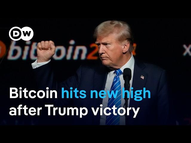 Trump pledges to make US world crypto capital | DW News