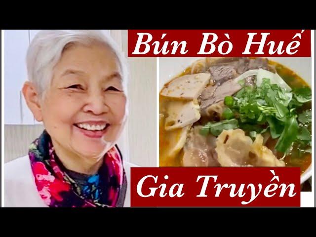 ️Bí Quyết Nấu Bún Bò Huế Gia Truyền của Mạ Gốc Huế Ngon Tuyệt Cú Mèo ️