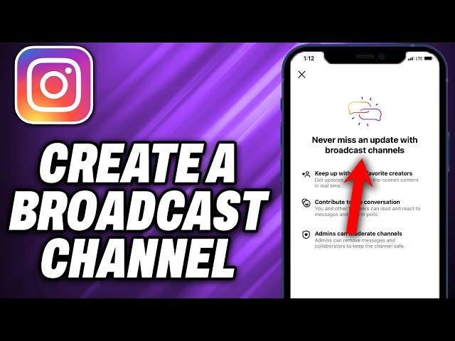 How To Create a Broadcast Channel on Instagram (2024) - Quick Help