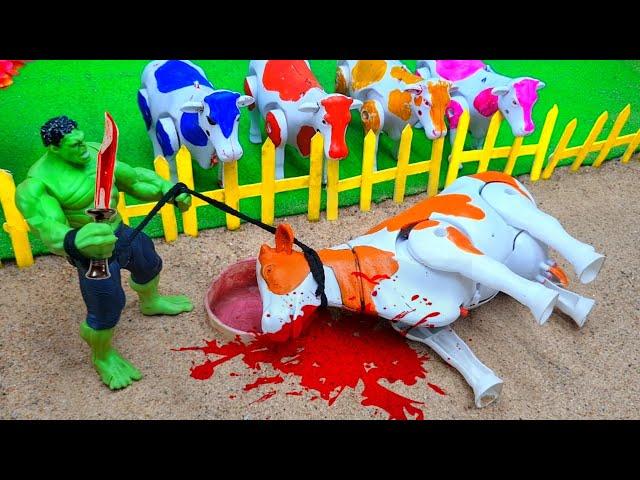 QURBAN ‼️ WADIDAU PROSES POTONG SAPI SIMOLASI QURBANI IDULIDHA COW CARTOON VIDEO @toystory7209