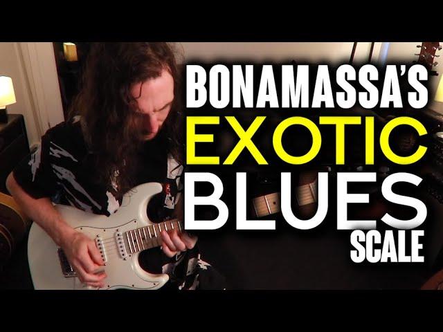 Get out of your blues rut with this 'exotic' scale Joe Bonamassa and Eric Gales uses.