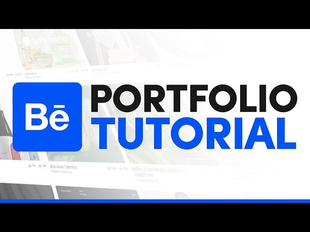 How To Create The Best Portfolio On Behance (2025) Tutorial for Beginners