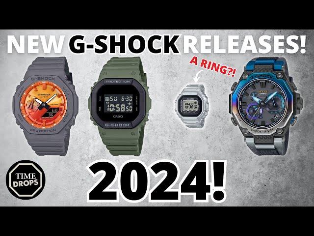 BRAND NEW G-SHOCK RELEASES! | WHAT'S NEW?