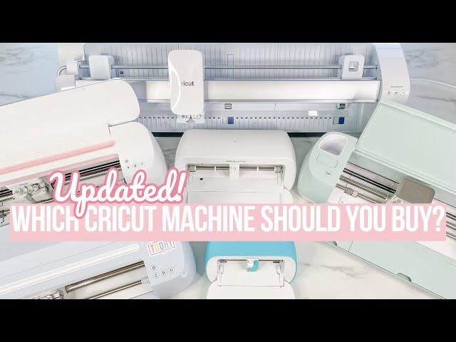 WHICH CRICUT MACHINE SHOULD YOU BUY | UPDATED 2024 CRICUT MACHINE EXPERT BUYING GUIDE!