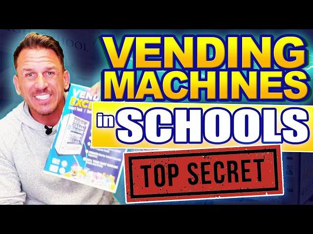 I Made BIG MONEY with VENDING MACHINES in SCHOOLS - Here's How