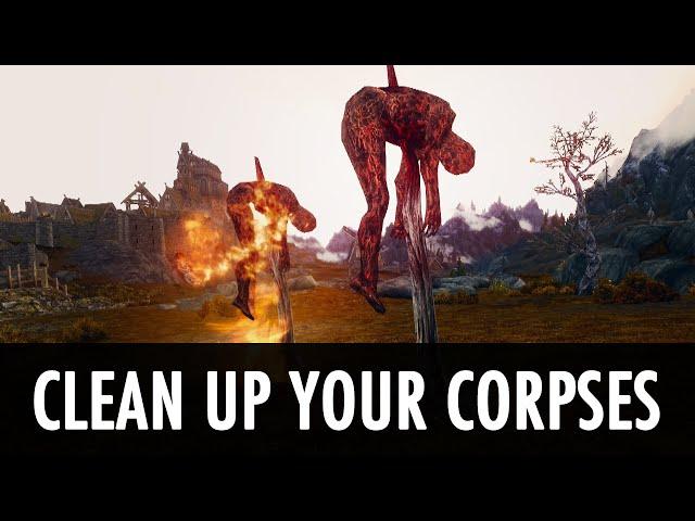 Skyrim Mod: Clean Up Your Corpses