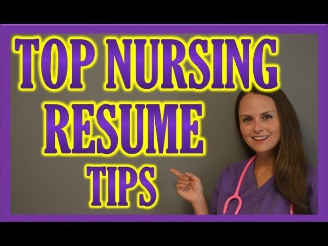 Nursing Resume by Nurse Sarah | How to Create a Stunning Resume for Nurses