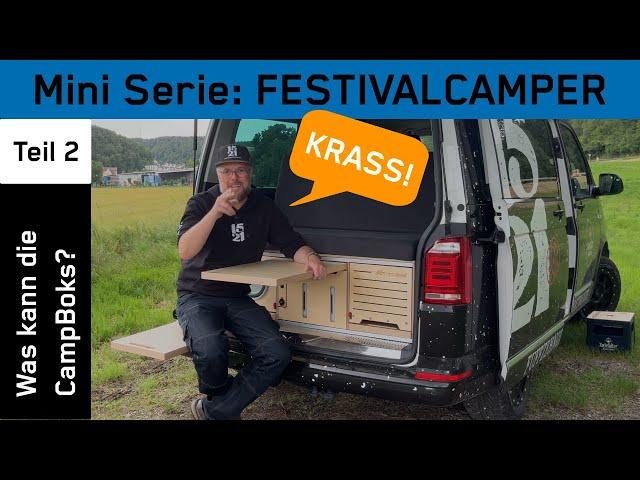 Was kann die Campboks? Durchdachtes Campingmodul im Detail erklärt || SCHALLDOSE ON TOUR