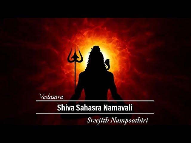 SHIVA Sahasranama | Vedasara | ശിവ സഹസ്രനാമം | വേദസാരം | Sreejith Nampoothiri