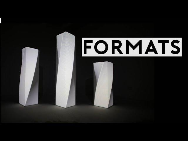 3D Projection Mapping Installation "FORMATS" (Video Mapping)