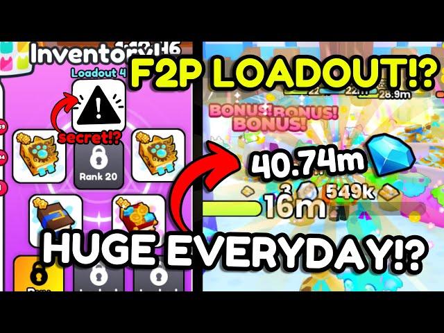 OMG!!?  THIS *F2P* LOADOUT IS SUPER OVERPOWERED IN PET SIMULATOR 99!